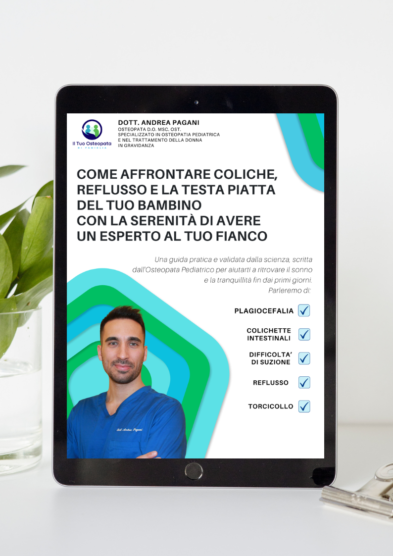 Guida Pratica alle Avversità Neonatali: Coliche, Reflusso, Plagiocefalia, Suzione e Torcicollo (PDF)